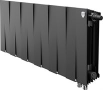 Биметаллический радиатор Royal Thermo Pianoforte 300 VD 12 секц. Noir Sable M241348