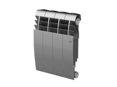 Биметаллический радиатор Royal Thermo Biliner 350 VD 4 секц. Silver Satin M185206