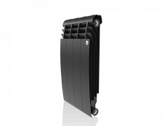 Биметаллический радиатор Royal Thermo Biliner 500 VD 4 секц. Noir Sable M185189