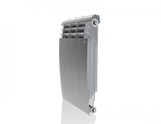 Биметаллический радиатор Royal Thermo Biliner 500 VD 4 секц. Silver Satin M185190