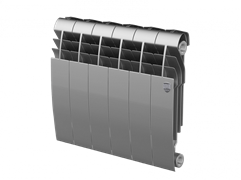 Биметаллический радиатор Royal Thermo Biliner 350 VD 6 секц. Silver Satin M185209