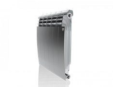 Биметаллический радиатор Royal Thermo Biliner 500 VD 6 секц. Silver Satin M185193