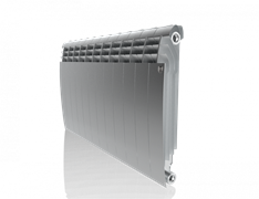 Биметаллический радиатор Royal Thermo Biliner 500 VD 12 секц. Silver Satin M185202