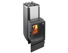 Дровяная печь Kastor KARHU 40 T (сквозь стену, для объема свыше 30 м3) M181061