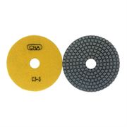 Алмазный гибкий шлифовальный диск CHA C3 125x2,0 №3 мрамор wet желтый 603-088980