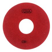 Алмазный гибкий шлифовальный диск CHA C6 100x7,0 №3 гранит wet красный 603-088988
