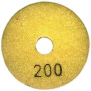 Круг алмазный шлифовальный гибкий Spektrum 200 грит / 100 мм (желтый) 298-001643