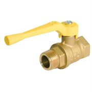 Кран шаровой газовый БАЗ 11б27п ШГ рычаг 25 (А11) ТТ000014060