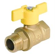 Кран шаровой газовый БАЗ 11б27п ШГ бабочка 25 (А11/1) ТТ000014064