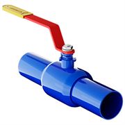 Кран шаровой цельносв. Маршал 11с67п 2ЦП под приварку 125/100 (PN25) ТТ000012567