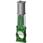 Задвижка шиберная ножевая Tecofi VGS4400-03N Ду150 Ру10 под силос, межфланцевая, корпус - чугун, уплотнение - нитрил, с пневмоприводом 2-стороннего действия D040-06590 Задвижка шиберная ножевая Tecofi VGS4400-03N Ду150 Ру10 под силос, межфланцевая, корпус - чугун, уплотнение - нитрил, с пневмоприводом 2-стороннего действия D040-06590