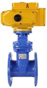 Задвижка чугунная Tecofi VOC 4241 Ду40 Ру16 фланцевая с электроприводом DN.RU-МТ-50, 220В D040-02189