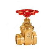 Задвижка клиновая Giacomini R54 Ду32 Ру10 внутренняя/наружная резьба, латунная (R54Y006) D040-00981