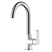 Смеситель для кухни ROSSINKA W35-24 с высоким поворотным изливом 180 мм T0023919