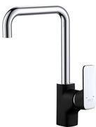 Смеситель для кухни D&K DA1432495 черный-хром T0044989