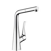 Смеситель для кухни HANSGROHE Metris с выдвижной лейкой 14821000 T0013029