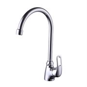Смеситель для кухни Zenta Лайм R-излив, картридж 25 мм, хром, Z1507_R T0030526
