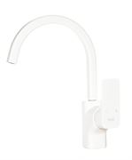 Смеситель для кухни D&K DA1432426 белый-матовый T0044986