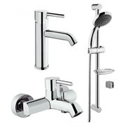 Комплект из смесителей VITRA Minimax S комплект 3F для душа A49153EXP T0029785