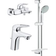 Комплект из смесителей Grohe Комплект для ванны 3 в 1 Eurostyle New 124416 T0012517