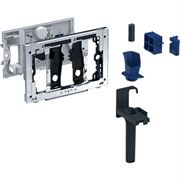 GEBERIT Вставной блок для Geberit DuoFresh Stick для смывных бачков скрытого монтажа Sigma 12 см: Глянцевый хром, 115.062.21.1 T0040504
