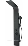 Душевая панель Aquanet Galaxy Black с гидромассажем, алюминий/мат черный, AP40-04 T0054789