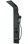 Душевая панель Aquanet Galaxy Black с гидромассажем и изливом, алюм/мат черный, AP40-05 T0054790