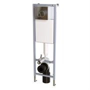 Инсталляция для унитаза Siamp BCM 536 Aqua+ с кнопкой Globe хром, 10011947 T0056959