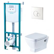 Комплект унитаз с инсталляцией Santek Нео 1WH501543 T0024694