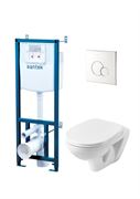 Комплект унитаз с инсталляцией Santek Бореаль Пэк хром 1WH501544 T0052236
