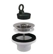 ALCA PLAST Водослив для умывальника 5/4 с нержавеющей решеткой d 63 мм A31 T0000343