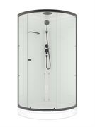 Душевая кабина Domani-Spa Simple 99 V1.2 Black с крышей, DS01Sm99LWCl00.Gt-V1.2-Black T0064216