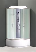 Душевая кабина LORANTO CS-6690 F, 90*90*215, выс. матовая, стекло 4мм, поддон 40 см T0019168