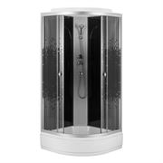 Душевая кабина Loranto с рисунком  мозайка  800x800x2150 поддон 25 см, CS-800-25ТМ/М T0062224