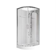 Душевая кабина Aquanet Passion R 2.0 1/4 круга, 900x900, зеркало, хром, 00263868 T263868