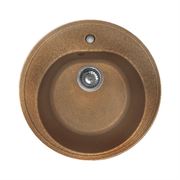 Мойка из искусственного камня GRANFEST F-08 D 510 песок T0011683