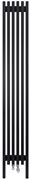 Стальной трубчатый радиатор 1-колончатый Velar P30 1750 V3 П50 9005 мат M254959
