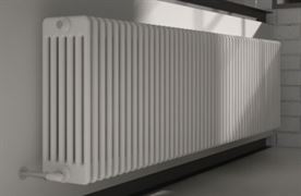 Стальной трубчатый радиатор 6-колончатый Arbonia 6055/12 N69 твв RAL 9016 M91833