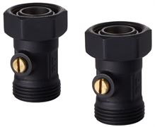 Набор нижнего подключения Royal Thermo прямой раздельный 3/4х3/4ЕК (черный) M247682