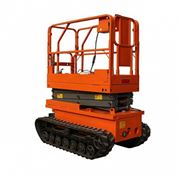 Подъемник ножничный передвижной самоходный TOR GTJZ0608LD гусенечный 450 кг 6,0 м (автономный) 878-107674
