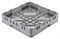Кассета базовая Cambro BR258 151 мягко-серая E106741 - фото 3004985