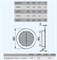 Круглая пластиковая решетка РКН 3131697445074 - фото 4328015 Круглая пластиковая решетка РКН 3131697445074 - фото 4328015