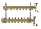 Коллектор Danfoss FHF 10 1 х3/4 , 10вых., c клапанами, латунь, (компл), в сборе 088U0710~ - фото 4496763