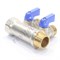 Коллектор General Fittings 6200 3/4 х1/2 , 2вых., c шаровыми кранами, латунь никелир. 620056N0504B2A~ - фото 4497419 Коллектор General Fittings 6200 3/4 х1/2 , 2вых., c шаровыми кранами, латунь никелир. 620056N0504B2A~ - фото 4497419