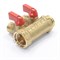 Коллектор General Fittings 6200 3/4 х1/2 , 2вых., c шаровыми кранами, латунь никелир. 6200R6H0504R2A~ - фото 4497422 Коллектор General Fittings 6200 3/4 х1/2 , 2вых., c шаровыми кранами, латунь никелир. 6200R6H0504R2A~ - фото 4497422