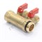 Коллектор General Fittings 6200 3/4 х1/2 , 2вых., c шаровыми кранами, латунь никелир. 6200R6H0504R2A~ - фото 4497423 Коллектор General Fittings 6200 3/4 х1/2 , 2вых., c шаровыми кранами, латунь никелир. 6200R6H0504R2A~ - фото 4497423