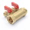 Коллектор General Fittings 6200 3/4 х1/2 , 2вых., c шаровыми кранами, латунь никелир. 6200R6H0504R2A - фото 4497481 Коллектор General Fittings 6200 3/4 х1/2 , 2вых., c шаровыми кранами, латунь никелир. 6200R6H0504R2A - фото 4497481