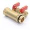 Коллектор General Fittings 6200 3/4 х1/2 , 2вых., c шаровыми кранами, латунь никелир. 6200R6H0504R2A - фото 4497482 Коллектор General Fittings 6200 3/4 х1/2 , 2вых., c шаровыми кранами, латунь никелир. 6200R6H0504R2A - фото 4497482