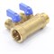 Коллектор General Fittings 6200 3/4 х1/2 , 2вых., c шаровыми кранами, латунь 620056H0504B2A - фото 4497597 Коллектор General Fittings 6200 3/4 х1/2 , 2вых., c шаровыми кранами, латунь 620056H0504B2A - фото 4497597