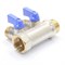 Коллектор General Fittings 6200 3/4 х1/2 , 2вых., c шаровыми кранами, латунь никелир. 620056N0504B2A - фото 4497607 Коллектор General Fittings 6200 3/4 х1/2 , 2вых., c шаровыми кранами, латунь никелир. 620056N0504B2A - фото 4497607